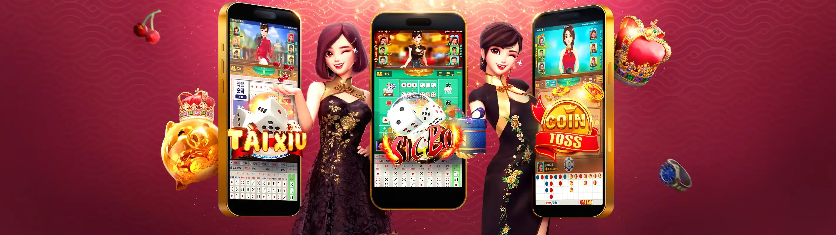 Giao diện code lập trình game tài xỉu trên di động